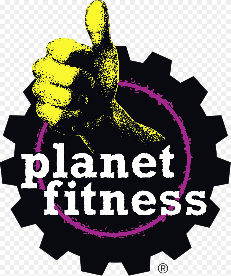 Planet Fitness Logo, Body Part, Finger, Hand, Person Free Png Download
