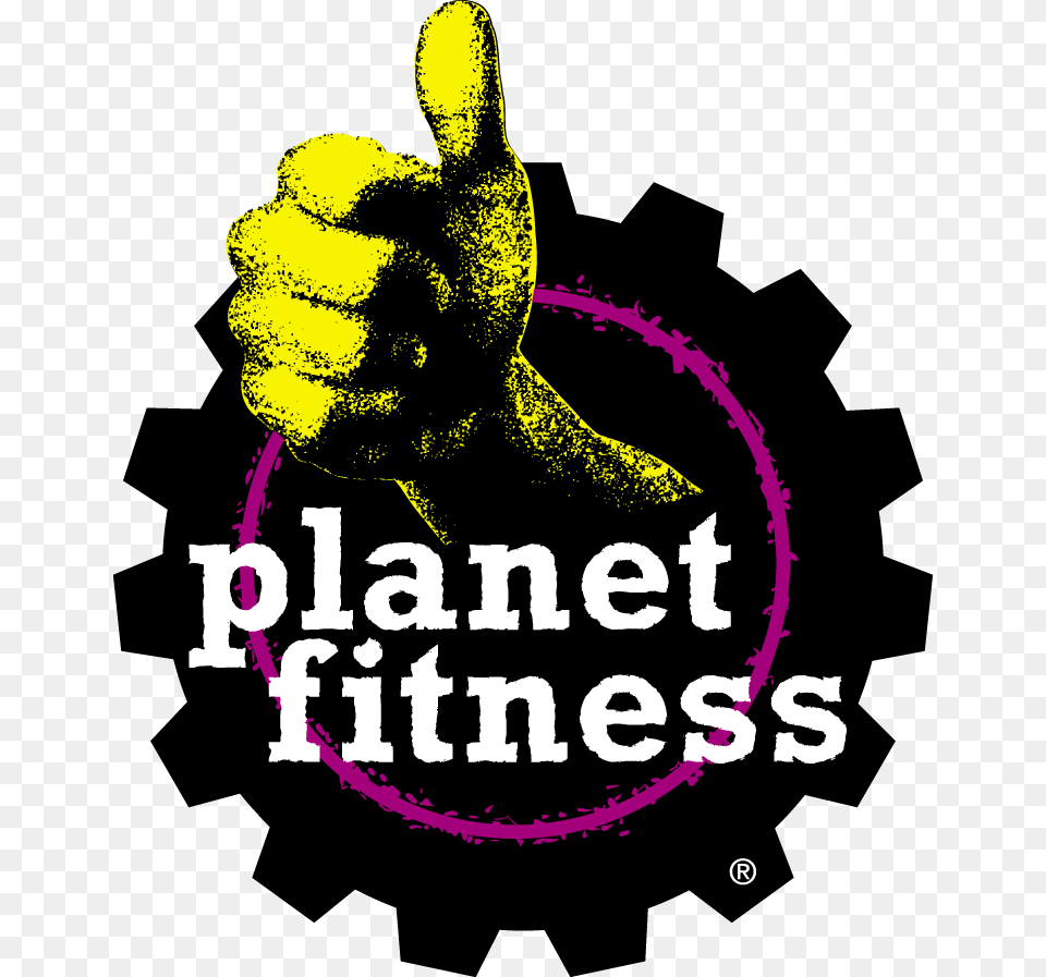 Planet Fitness Vector Logo, Body Part, Finger, Hand, Person Png Image