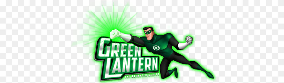 Planet Heroes July 2013 Green Lantern The Animated Series Logo, Body Part, Hand, Person, Fist Free Png