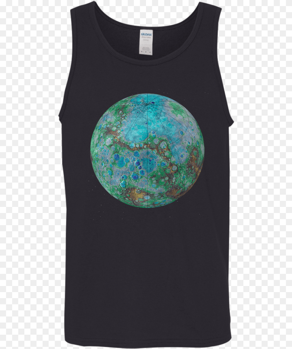Planet Mercury Space Shirt Shirt, Astronomy, Outer Space, Clothing, Tank Top Png