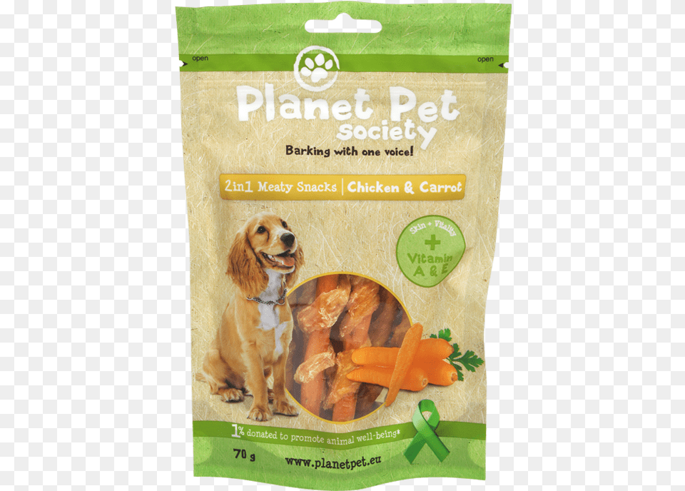 Planet Pet Snack Frutas Pollo Y Zanahoria, Animal, Mammal, Dog, Canine Png Image