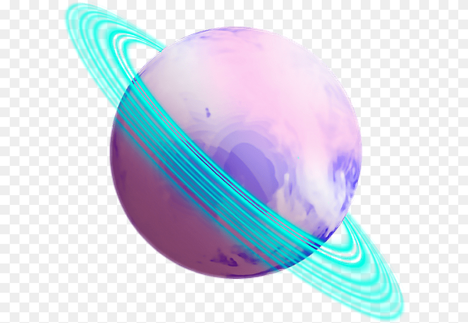 Planet Planeta Saturn Saturno Aesthetic Planet, Astronomy, Outer Space, Globe Png Image