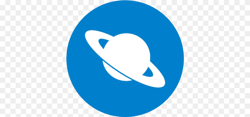 Planet With Rings App Store Icon Logo Vector, Clothing, Hat, Astronomy, Outer Space Free Png Download