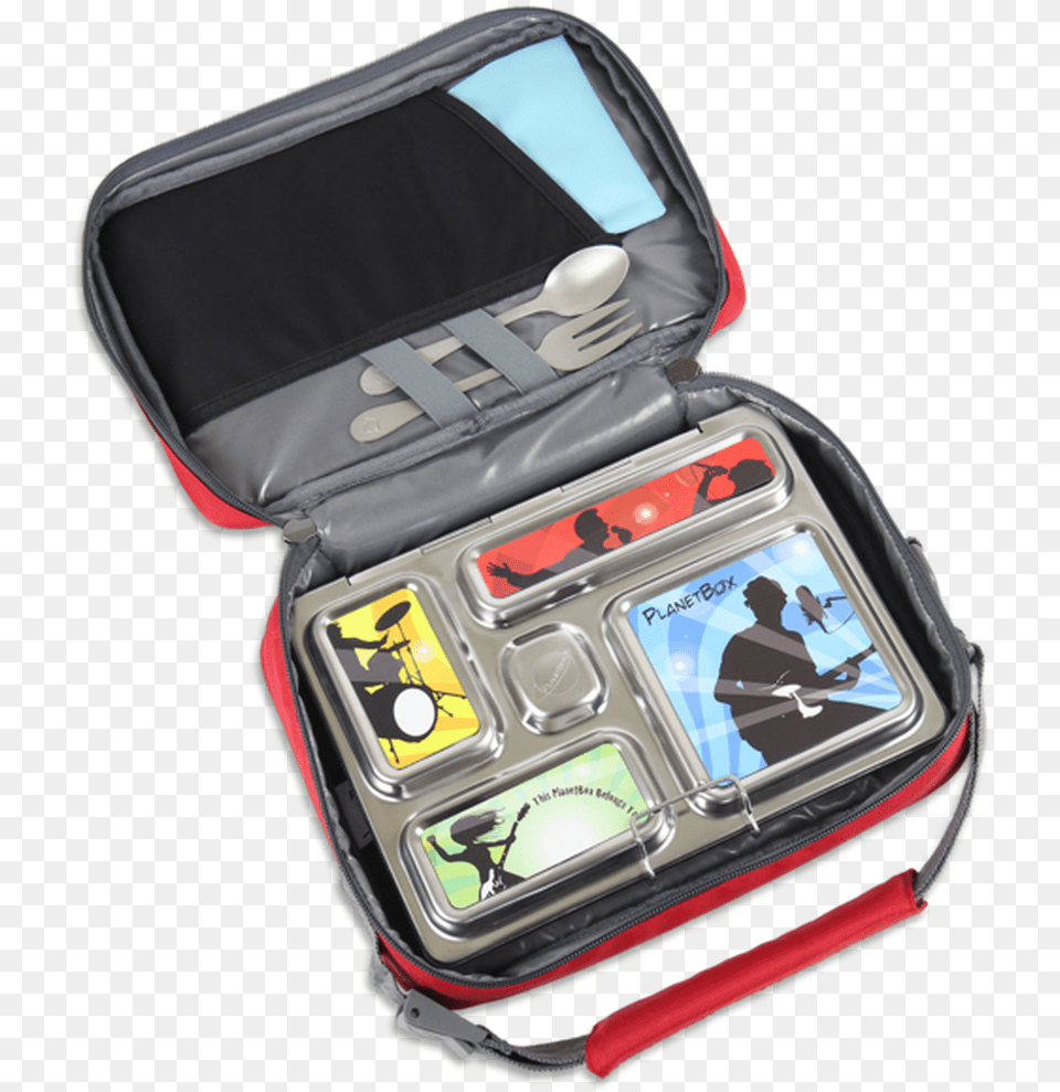 Planetbox Cold Kit Ice Pack Planet Box Carry Bag For Rover Lunchbox Rocket Red, Accessories, Handbag, Adult, Female Free Png Download