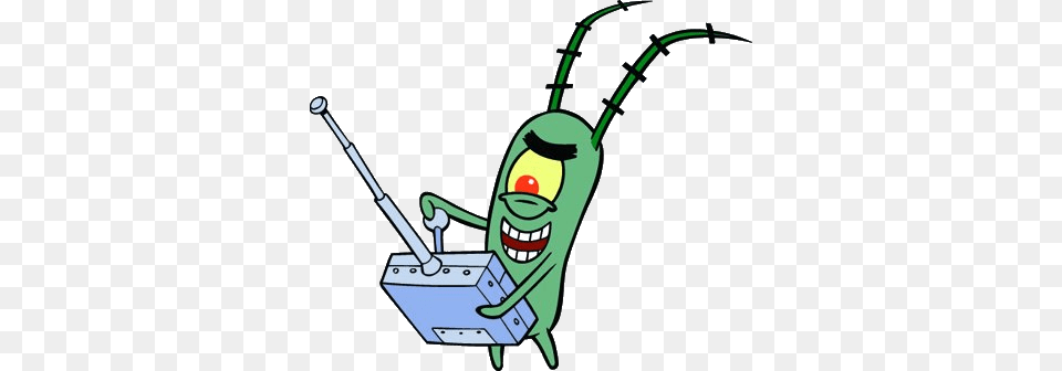 Plankton 1 Spongebob Character Plankton, Animal, Invertebrate, Insect, Grasshopper Free Png Download