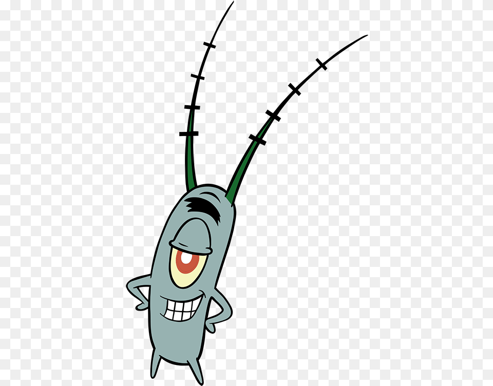 Plankton Bob Esponja Download, Animal, Fish, Sea Life, Shark Png Image