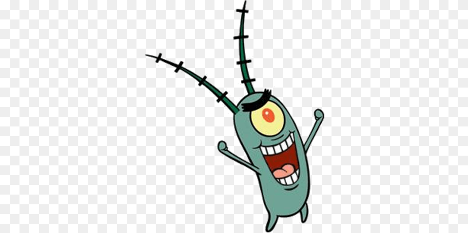 Plankton Personaje De Bob Esponja, Animal, Cross, Symbol Png Image