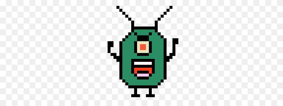 Plankton Pixel Art Maker, Green Png Image