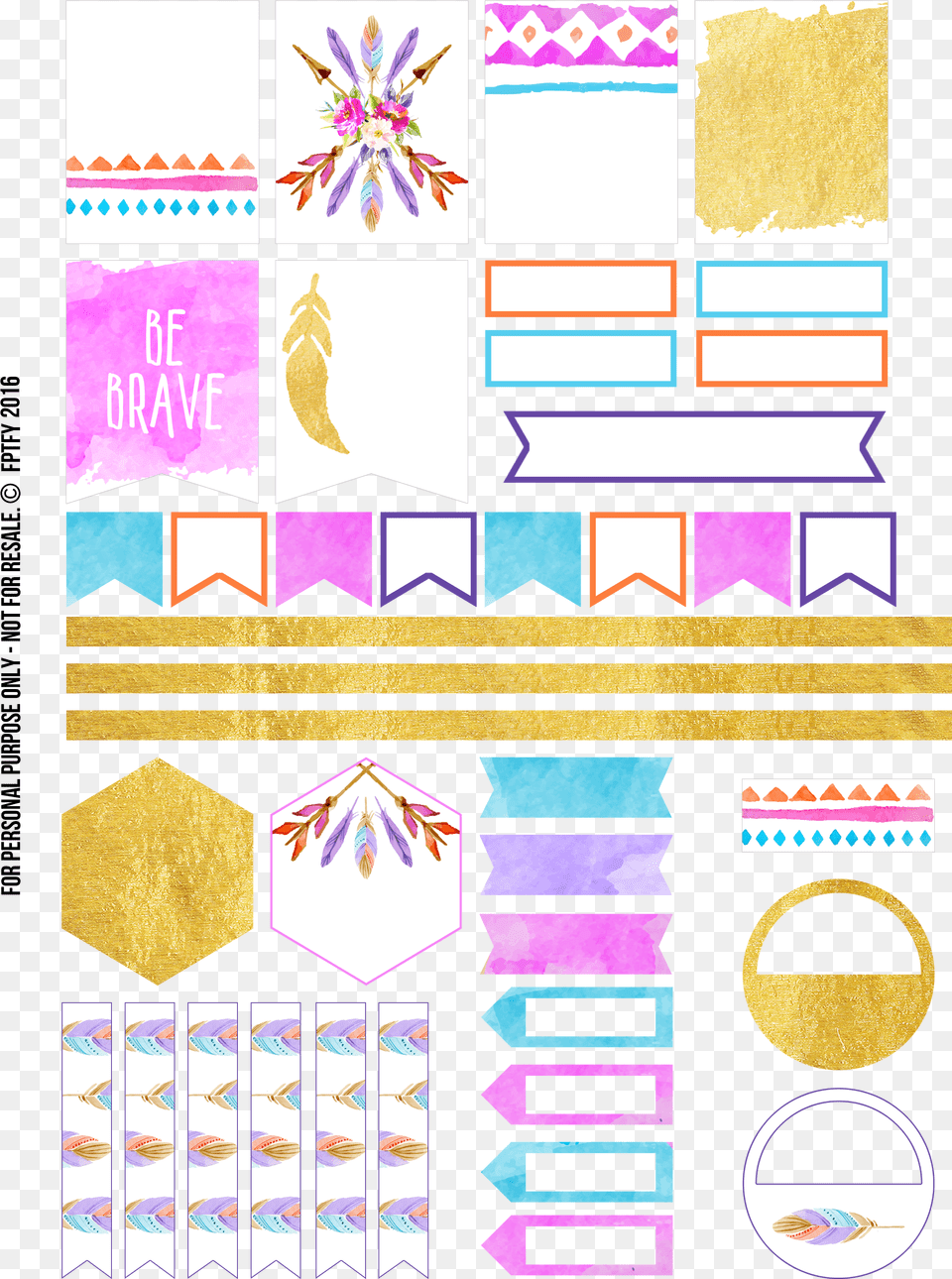 Planner Addict Printables Collection3 Fptfy 1 Plastic Canvas, Art, Collage, Plant Png