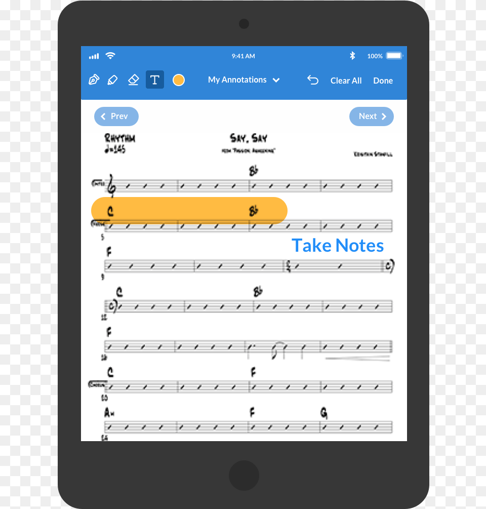 Planning Center Music Stand, Text Free Png