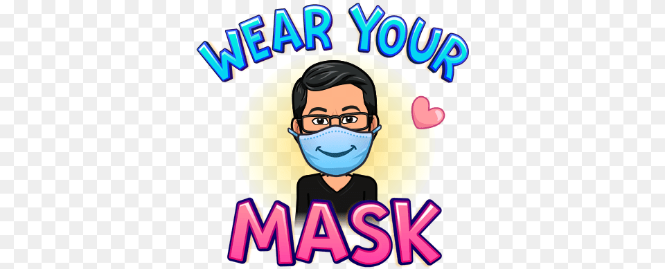 Planning For A Covid Fall 2020 Mask Bitmoji, Baby, Person, Face, Head Png Image