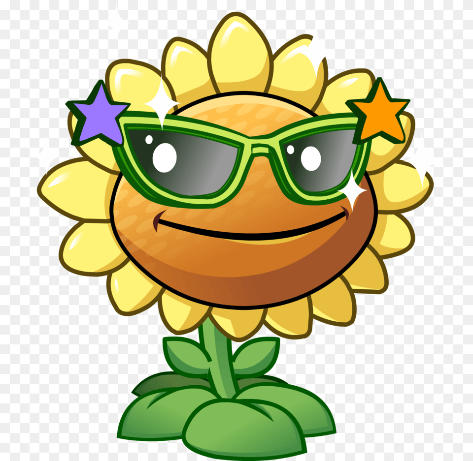 Plant Clipart Zombie Sunflower Plants Vs Zombies, Flower Free Transparent Png