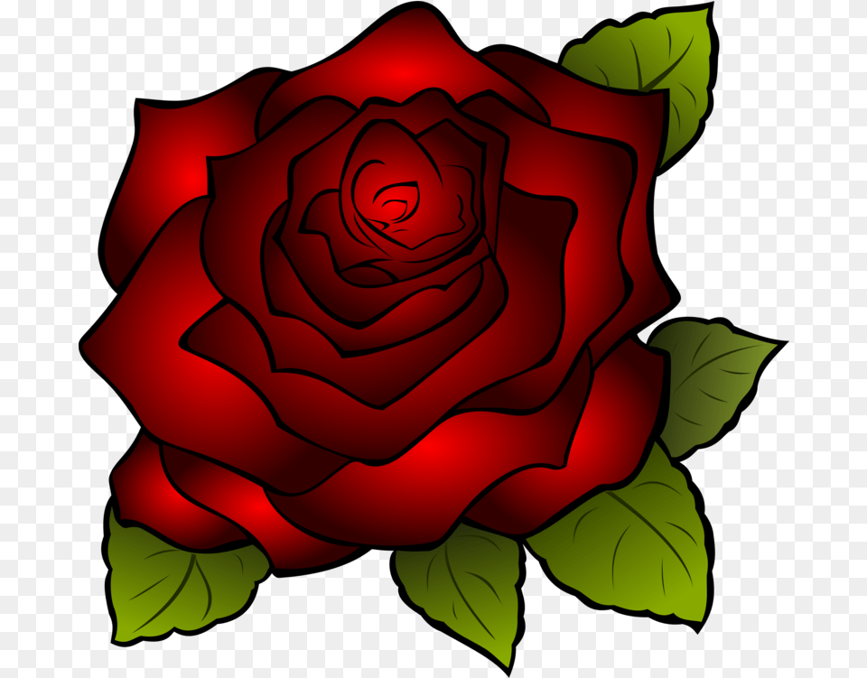 Plant Flower China Rose Clipart Red Rose Outline, Dynamite, Weapon Free Transparent Png