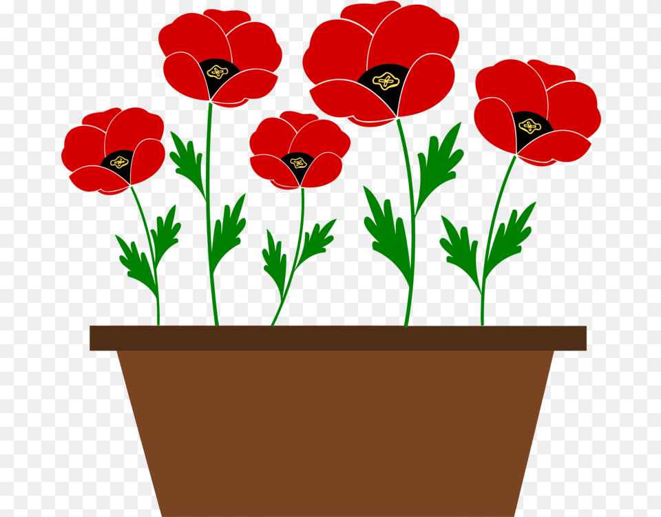Plant Flower Seed Clipart Plants With Flowers Clipart, Potted Plant, Poppy, Animal, Bird Free Transparent Png