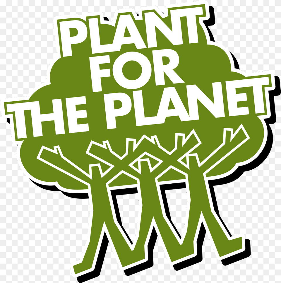 Plant For The Planet Logo, Green, Neighborhood, Sticker, Dynamite Png