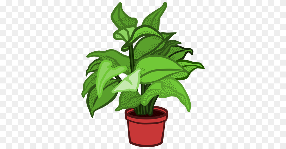 Plant Free Clipart, Leaf, Potted Plant, Green, Flower Png Image