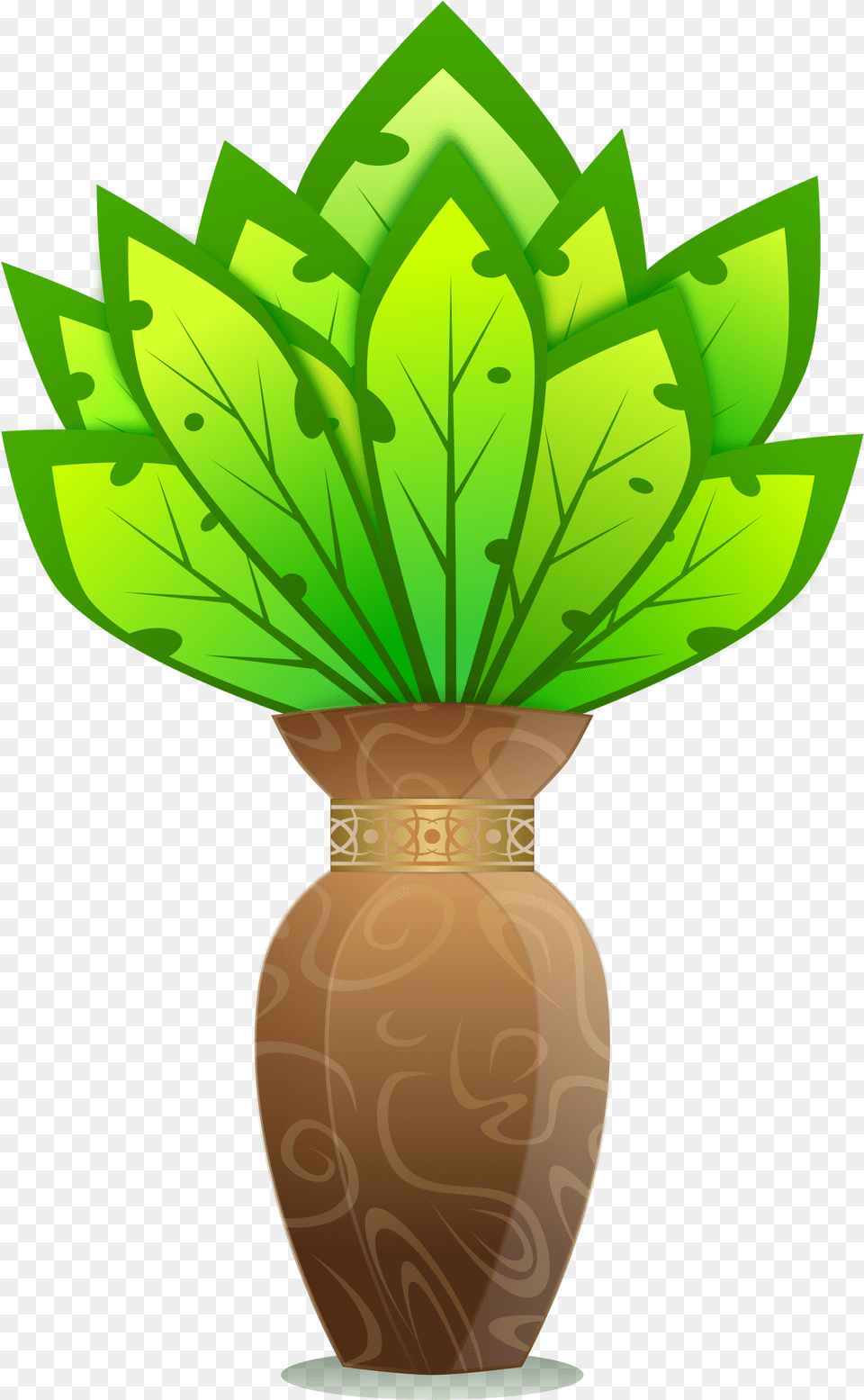 Plant In Vase Clip Art Office Plant Clipart, Leaf, Potted Plant, Jar, Green Png