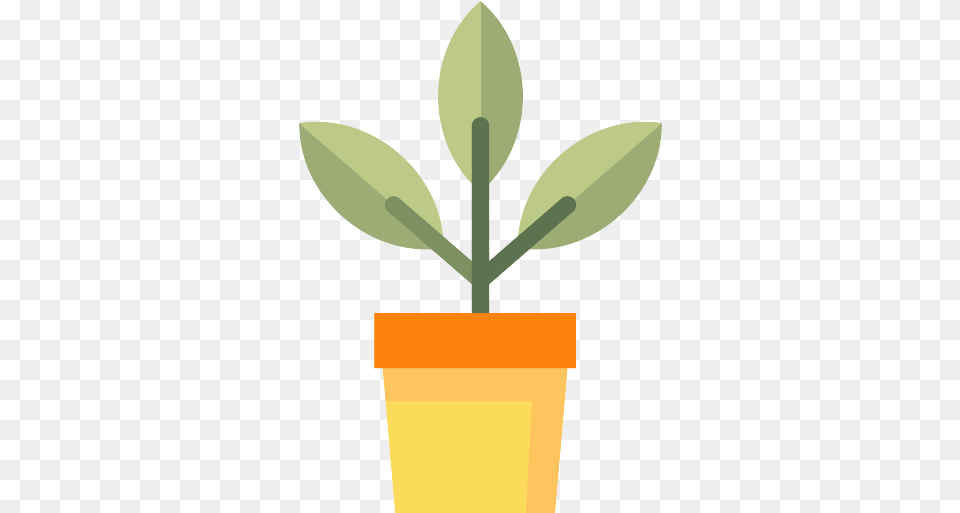 Plant Pot Icon Plant In A Pot Vector, Leaf, Potted Plant, Flower, Animal Free Png Download