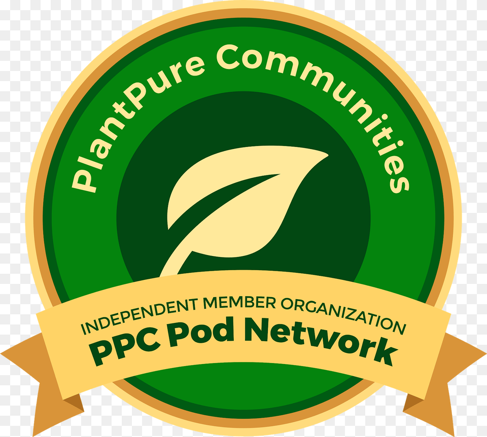 Plant Pure Community Leader Emblem, Logo, Disk Png Image