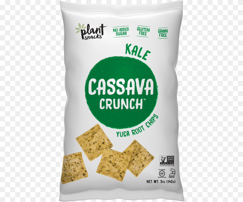 Plant Snacks Cassava Crunch, Bread, Cracker, Food Free Transparent Png