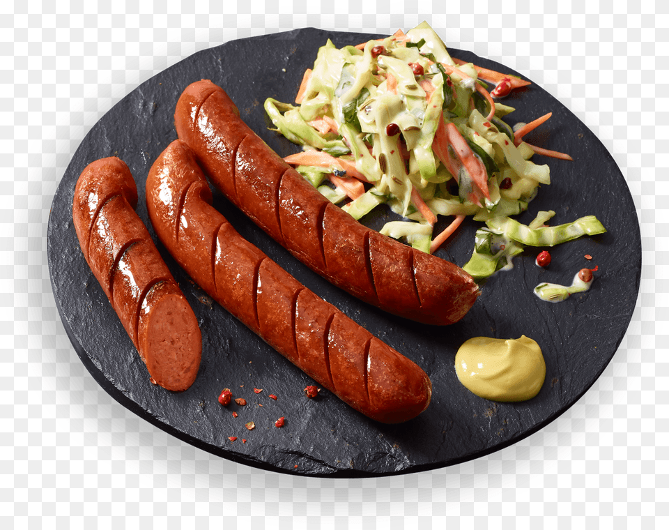 Plant Vegetarian Smoked Sausages, Food, Food Presentation, Hot Dog, Bread Free Png