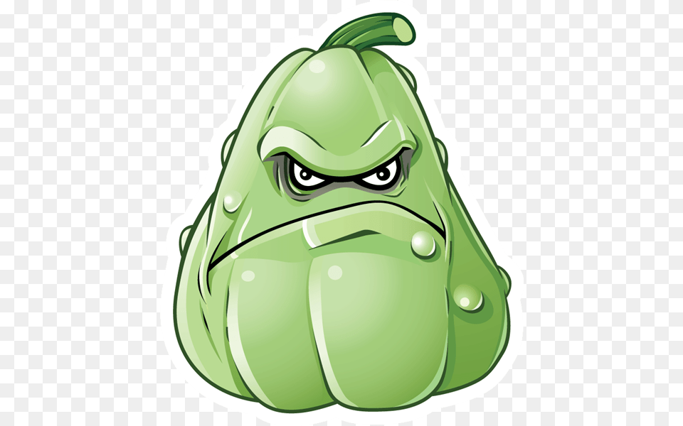 Plant Vs Zombies Pear, Leafy Green Vegetable, Vegetable, Food, Produce Free Png
