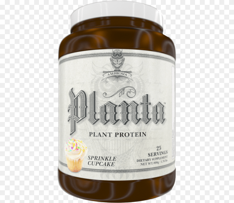 Planta Premium Plant Protein Chocolate Spread, Jar, Cream, Dessert, Food Free Transparent Png