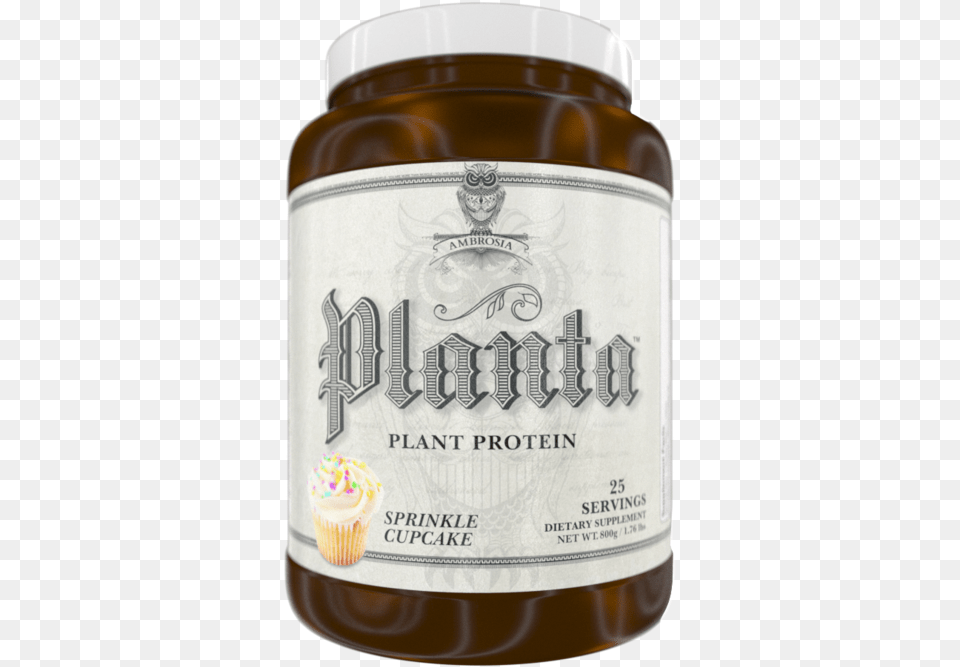 Planta Protein Chocolate Spread, Jar, Cream, Dessert, Food Png Image