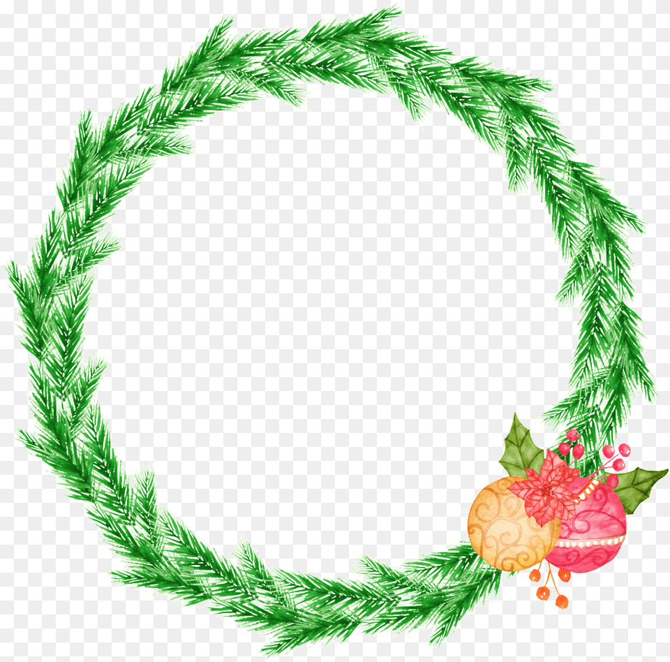 Planta Tropical Corona Transparente Wreath, Plant Free Png