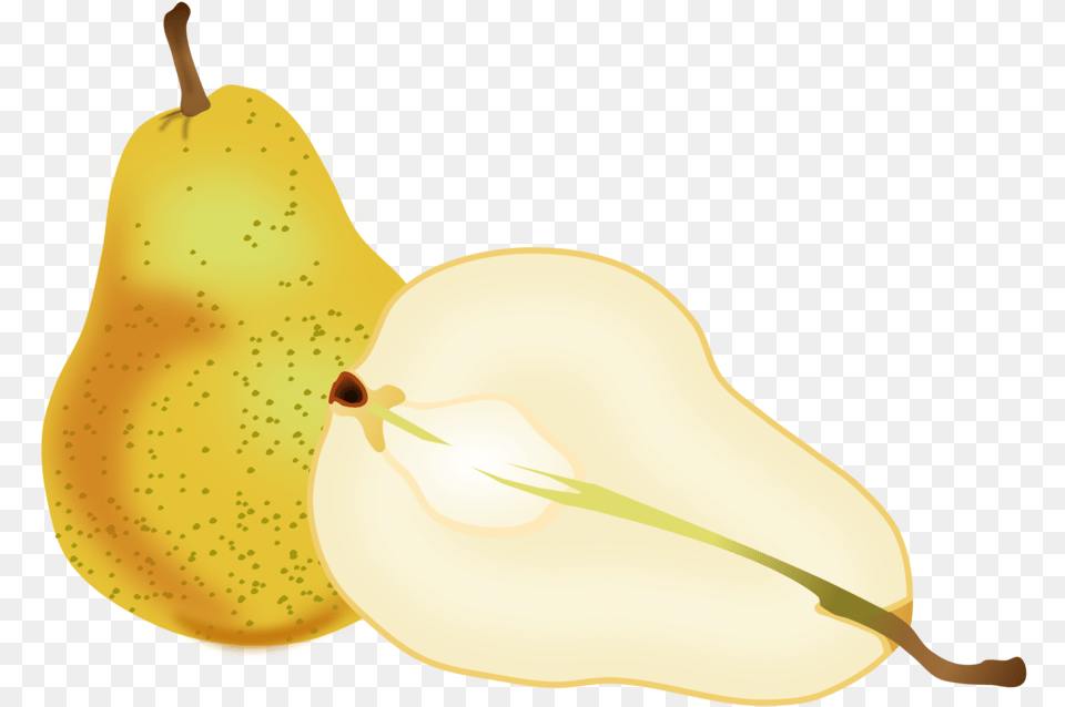 Plantapplefood Pear Clipart Hd, Food, Fruit, Plant, Produce Png