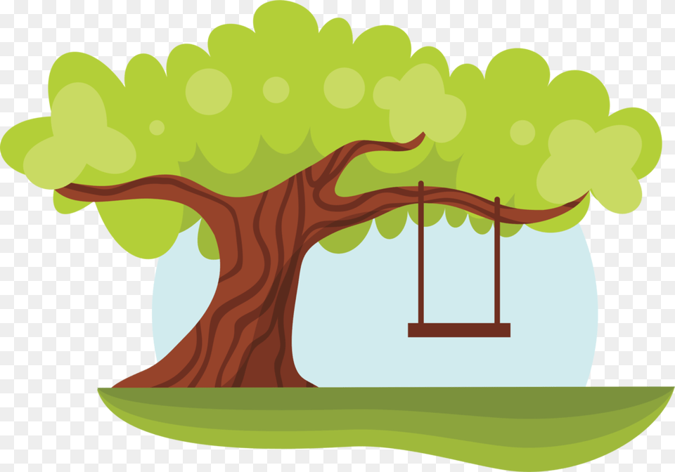 Plantarthouse Tree With Swing Clipart, Plant, Potted Plant, Outdoors, Vegetation Free Png Download