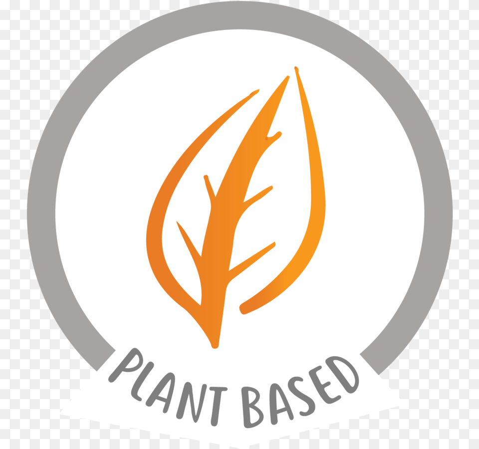 Plantbased 01 Circle, Logo, Leaf, Plant, Sticker Png Image