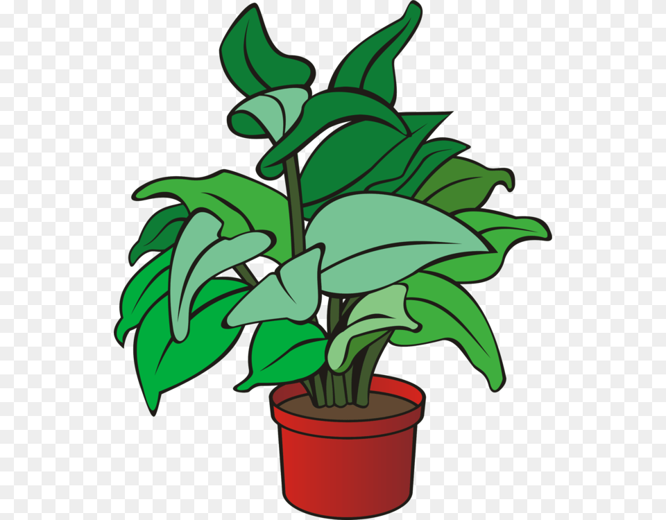 Plantflowerleaf Clipart Of A Plant, Leaf, Potted Plant, Flower Png Image