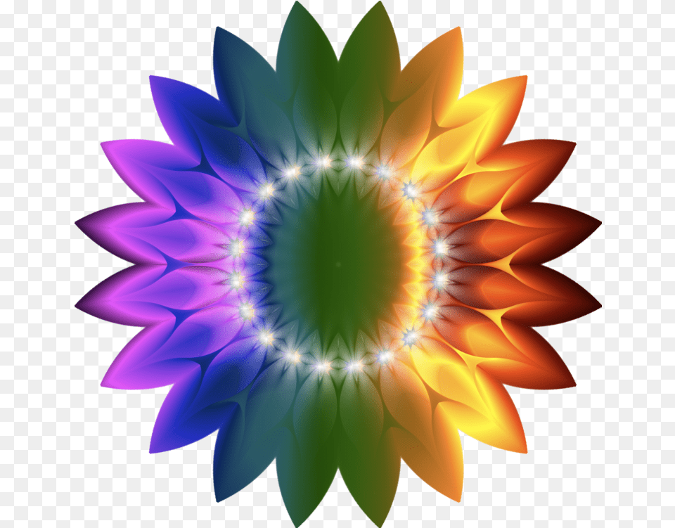 Plantflowersunflower Small Icon For New Rainbow Sunflower Svg, Accessories, Flower, Fractal, Ornament Free Transparent Png