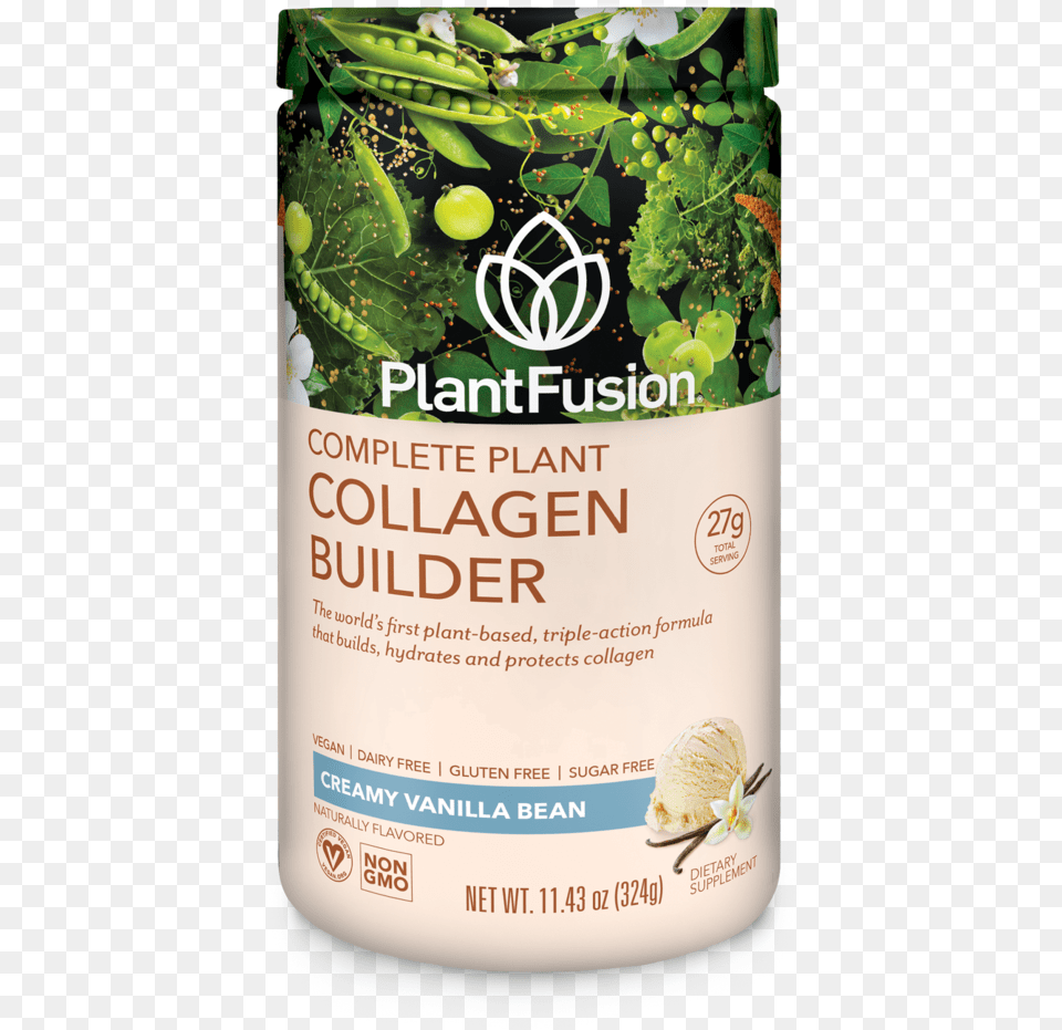 Plantfusion Complete Plant Collagen Builder, Food, Produce, Pea, Vegetable Free Png Download