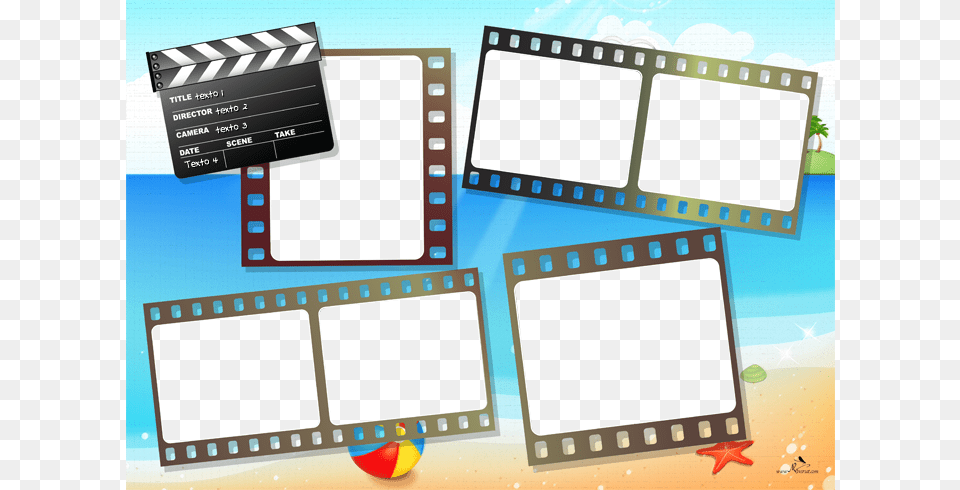 Plantilla Child 1 Movie Vector, Clapperboard Free Png Download