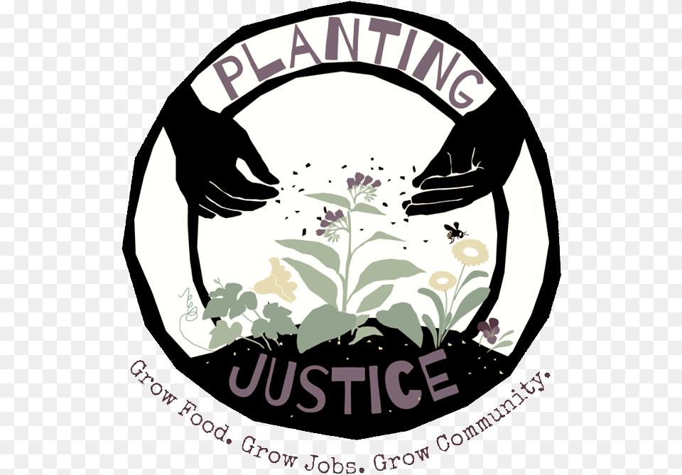 Planting Justice Planting Justice Logo, Plant, Graphics, Art, Herbal Free Png Download