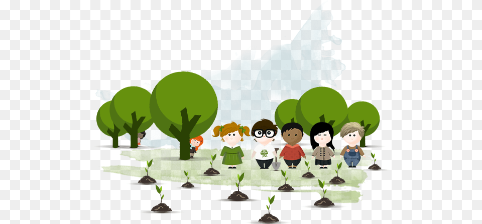 Planting Locations Cartoon, Plant, Grass, Toy, Doll Free Png Download