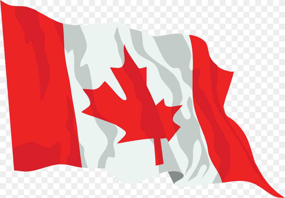 Plantleafred Flag Waving Canadian Flag, Leaf, Plant, Person Free Transparent Png