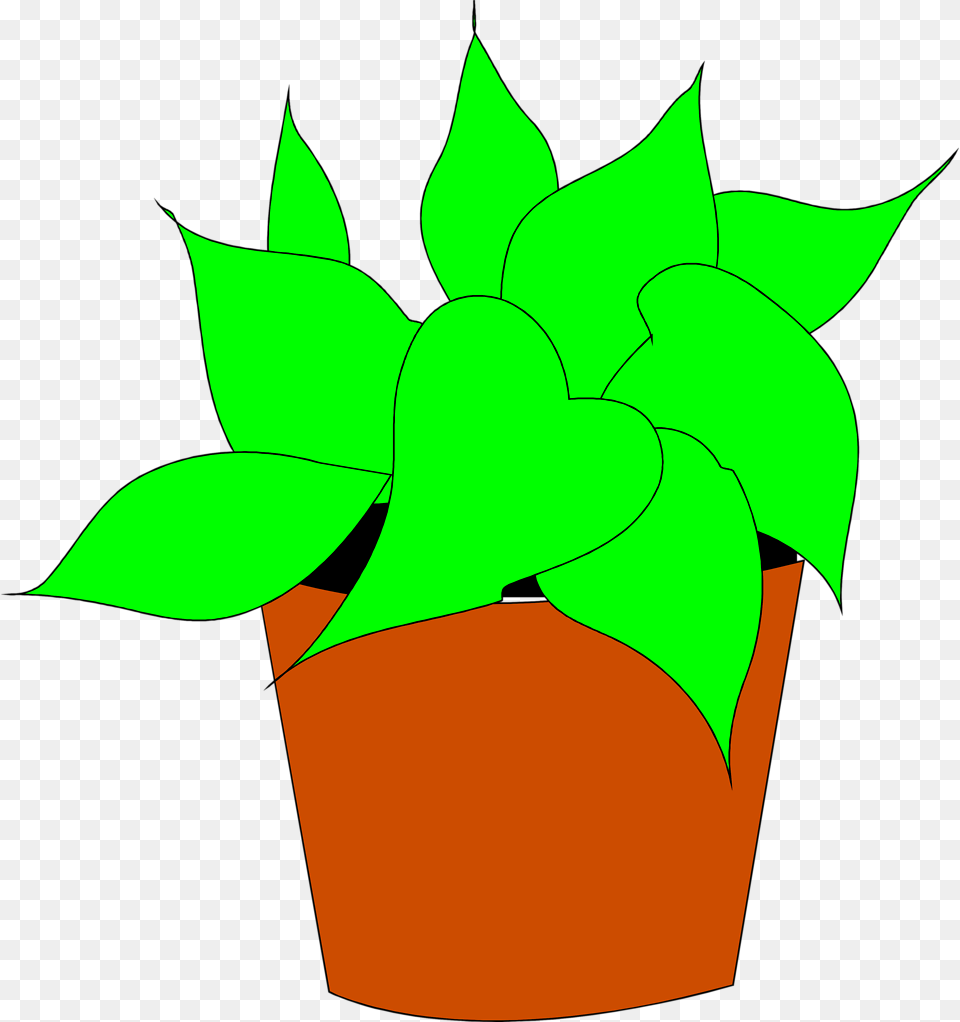 Plants Clip Art, Green, Jar, Leaf, Plant Png Image
