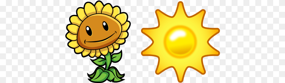 Plants Vs Plant Versus Zombie Sunflower, Outdoors, Sun, Sky, Flower Png