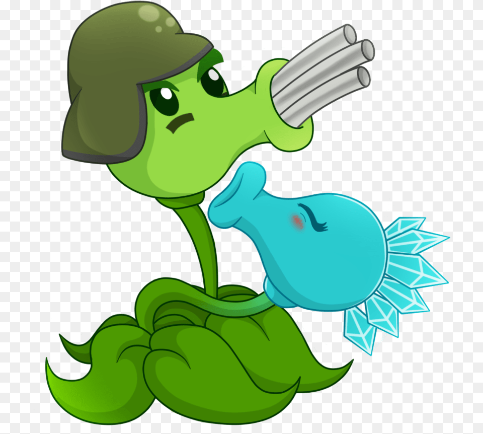 Plants Vs Zombies 2 Love, Green, Art, Cutlery, Fork Png Image