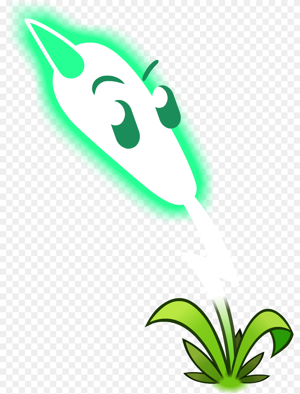 Plants Vs Zombies 2 Plantas Transparent Pvz2 Plants Lightning Reed, Green, Art, Graphics, Leaf Free Png