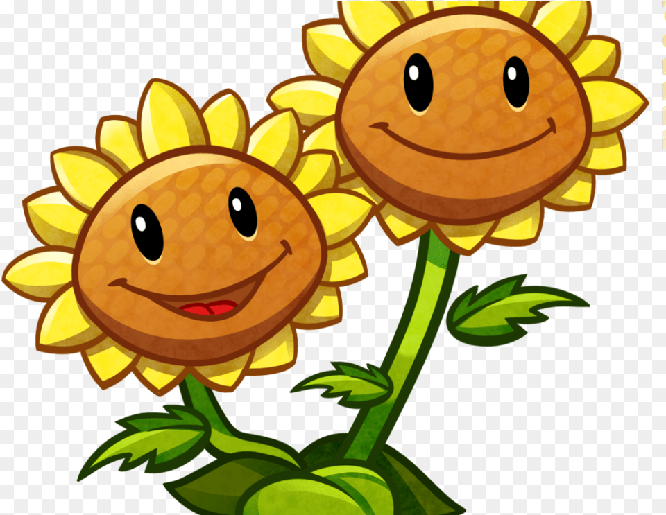 Plants Vs Zombies Characters Clipart Download Plants Vs Zombies Sunflower Gif, Daisy, Flower, Plant Png Image