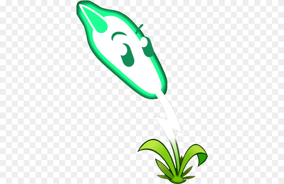Plants Vs Zombies Electric, Green, Leaf, Plant, Flower Png Image