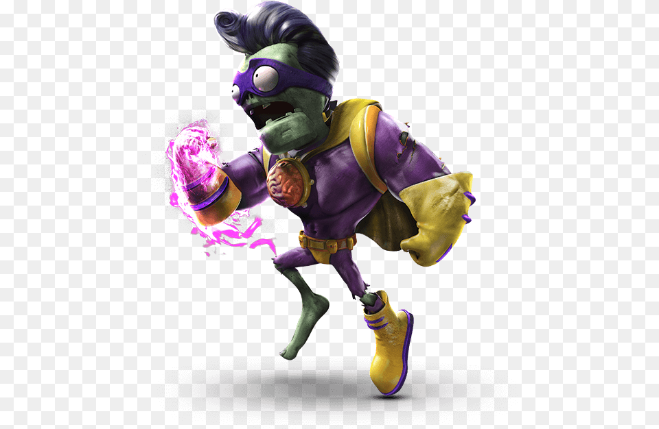 Plants Vs Zombies Garden Warfare 2 Zombie Characters, Purple, Baby, Person, Clothing Free Png Download
