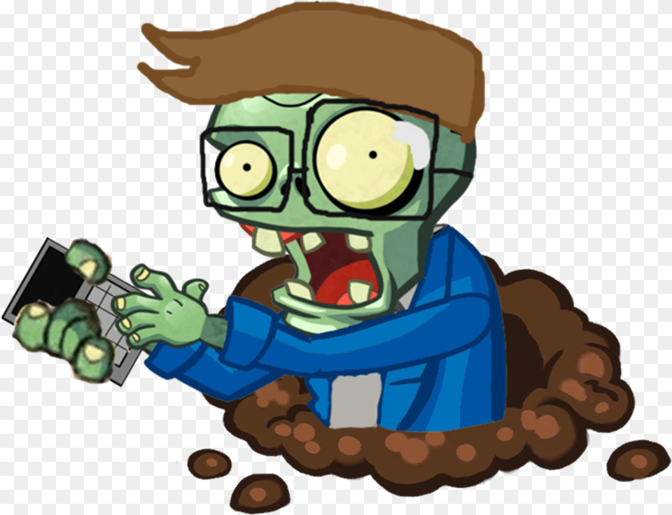 Plants Vs Zombies Heroes Zombies, Publication, Book, Comics, Person Free Png Download