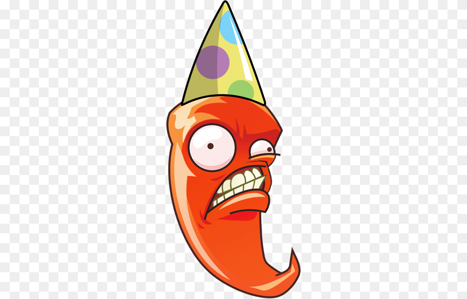 Plants Vs Zombies Jalapeno, Clothing, Hat, Party Hat, Dynamite Free Transparent Png