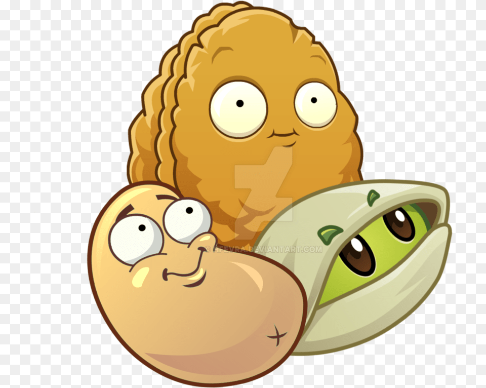 Plants Vs Zombies Nuts Plants Vs Zombies Wall Nut, Food, Produce, Head, Face Png Image