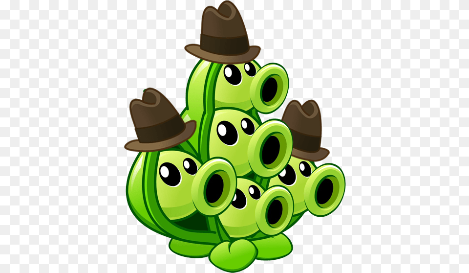 Plants Vs Zombies Pea Pod, Green, Clothing, Hat, Nature Free Png Download